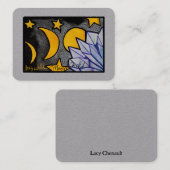 Wild MoonKind Maan Fases Visitekaartje (Voorkant / Achterkant)