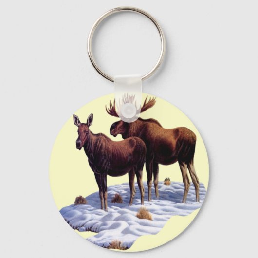 Wild Moose Sleutelhanger (Voorkant)