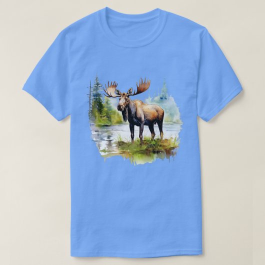 Wild Moose TShirt (Design voorkant)