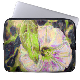 Wild Morning Glory Bloem Laptop Sleeve
