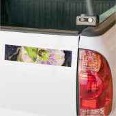 Wild Morning Glory door Alexandra Cook Bumpersticker (Op Truck)