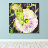 Wild Morning Glory door Alexandra Cook Canvas Afdruk (Insitu (Houten vloer))