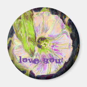 Wild Morning Glory door Alexandra Cook Magneet