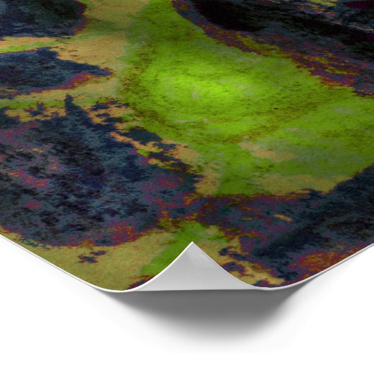 Wild Morning Glory door Alexandra Cook Poster (Hoek)