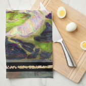 Wild Morning Glory door Alexandra Cook Theedoek (Quarter Fold)