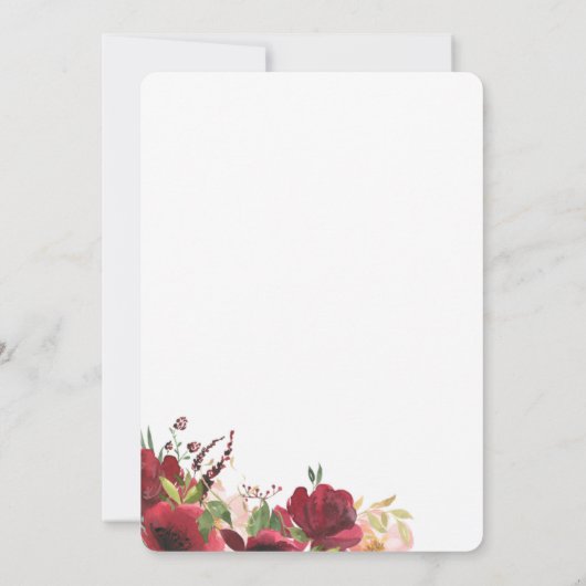 Wild Mountain Bourgogne Rozen Kaart (Achterkant)