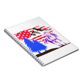 Wild Mountain Horse Galloping Notitieboek (Rechterzijde)