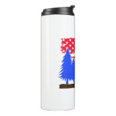 Wild Mountain Horse Galloping Thermosbeker (Gedraaid links)