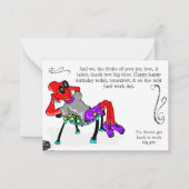 Wild Mover X 2 Note Kaart Notitiekaartje (Achterkant)