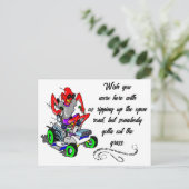 Wild Mover X Sticker 2 Briefkaart (Staand voorkant)