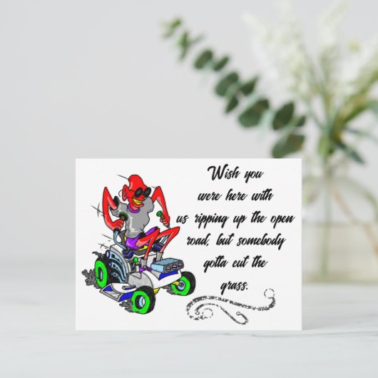 Wild Mover X Sticker 2 Briefkaart (Staand voorkant)