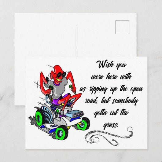 Wild Mover X Sticker 2 Briefkaart (Voorkant / Achterkant)