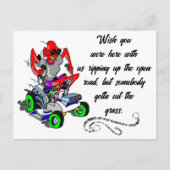 Wild Mover X Sticker 2 Briefkaart (Voorkant)