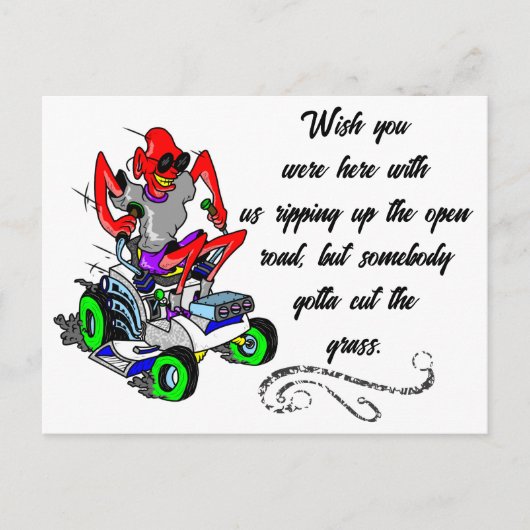 Wild Mover X Sticker 2 Briefkaart (Voorkant)