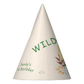 Wild Mushroom eerste verjaardagsfeestje Feesthoedjes (Links)