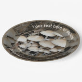 Wild Mushrooms Natuur Gepersonaliseerde Partij Papieren Bordje (Gekanteld)