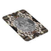 Wild Mushrooms Natuur Lijst Voeg je eigen foto toe Magneet (Rechterzijde)