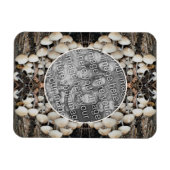 Wild Mushrooms Natuur Lijst Voeg je eigen foto toe Magneet (Horizontaal)