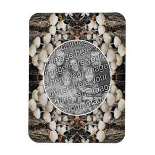 Wild Mushrooms Natuur Lijst Voeg je eigen foto toe Magneet