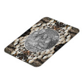 Wild Mushrooms Natuur Lijst Voeg je eigen foto toe Magneet (Linkerzijde)