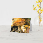 Wild Mushrooms Note Kaart (Gele Bloem)
