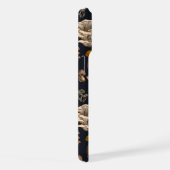 Wild Mushrooms on graphite black iPhone Hoesje (Rechterkant)