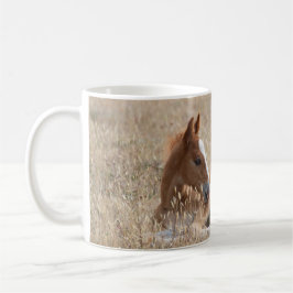 Wild Mustang Foal Coffee Mok