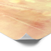  Wild Mustang Gold Glitter Horse Poster (Hoek)