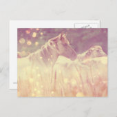  Wild Mustang Gold Sparkles Horse Briefkaart (Voorkant / Achterkant)