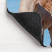 Wild Mustang Hengst en Wild Horse Veulen Muismat (Hoek)