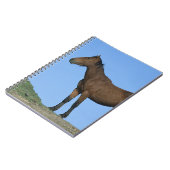 Wild Mustang Horse Notitieboek (Linkerzijde)