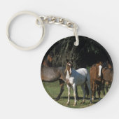 Wild Mustang Horses 1 Sleutelhanger (Voorkant)