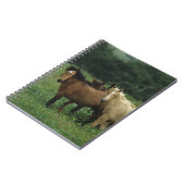 Wild Mustang Horses 4 Notitieboek (Linkerzijde)