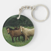 Wild Mustang Horses 4 Sleutelhanger (Achterkant)