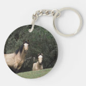 Wild Mustang Horses 6 Sleutelhanger (Achterkant)