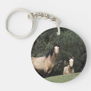 Wild Mustang Horses 6 Sleutelhanger