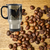 Wild Mustang Horses Nuzzling Travel Mug 14 ounce Reisbeker