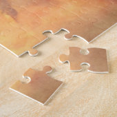 Wild Mustang Horses Stampede Waterverf Art Legpuzzel (Zijkant)