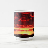 Wild Mustang Mare en Foal Coffee Mok (Center)