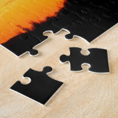 Wild Mustang Mare en Foal Jigzaag Puzzle Legpuzzel (Zijkant)