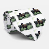 Wild Mustang Necktie Stropdas (Opgerold)