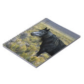 Wild Mustang Paard in de woestijn Notitieboek (Linkerzijde)