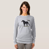 Wild Mustang Stallion Apparel! T-shirt (Voorkant volledig)