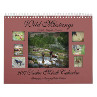 Wild Mustangs 2017 Kalender