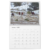 Wild Mustangs 2017 Kalender (Jan 2027)