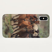 Wild Mustangs Case-Mate iPhone Case (Achterkant (horizontaal))
