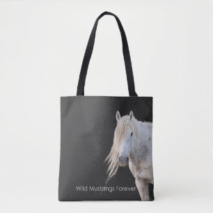 Wild Mustangs Forever Canvas tas