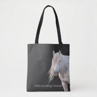 Wild Mustangs Forever Canvas tas