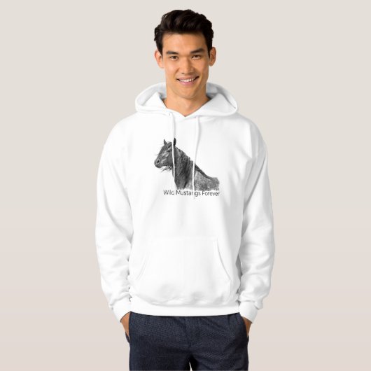 Wild Mustangs Forever Hoodie (Voorkant volledig)