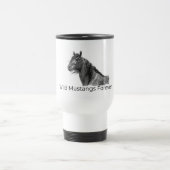 Wild Mustangs Forever Travel Mug Reisbeker (Center)